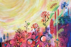 Der grosse Himmel, 65 x 81.5, Acryl auf Leinwand, Vera Briggs